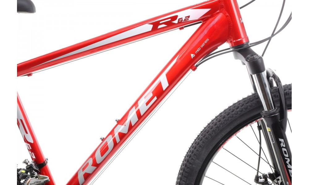 Dviratis Romet Rambler R6.2 26" 2022 red-white - 15