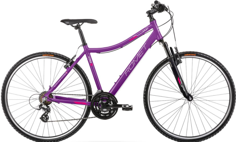 Dviratis Romet Orkan D 28" 2022 violet-pink 