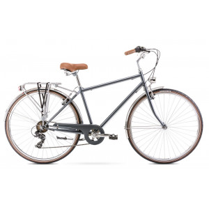 Dviratis Romet Vintage Eco M 28" Alu 2022 grey Dviratis Romet Vintage Eco M 28" Alu 2022 grey