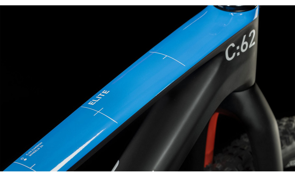 Dviratis Cube Elite 240 C:62 Pro carbon'n'blue'n'red 2024 - 5