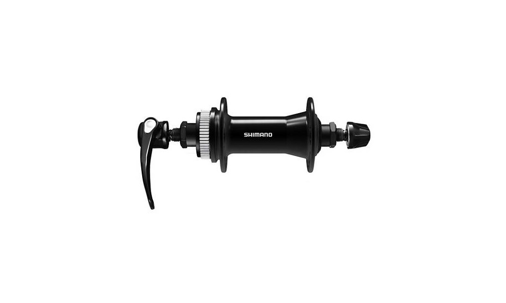 Priekinė įvorė Shimano CUES HB-QC400 100mm QR Disc C-Lock 