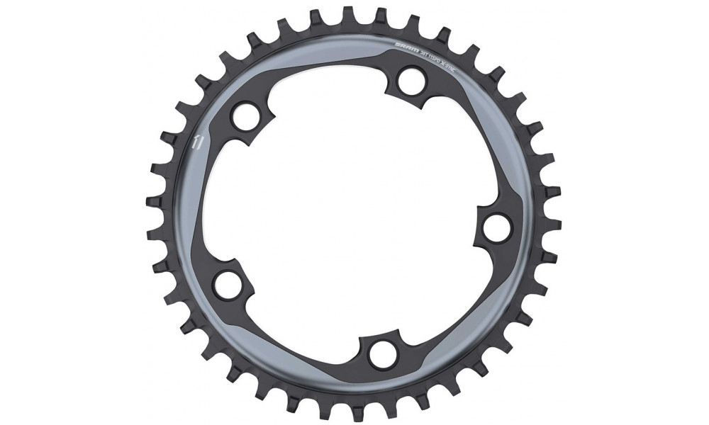 Priekinis dantratis SRAM Force 1/Rival 1/CX 1 X-Sync 110mm alu 11-speed 38T grey 