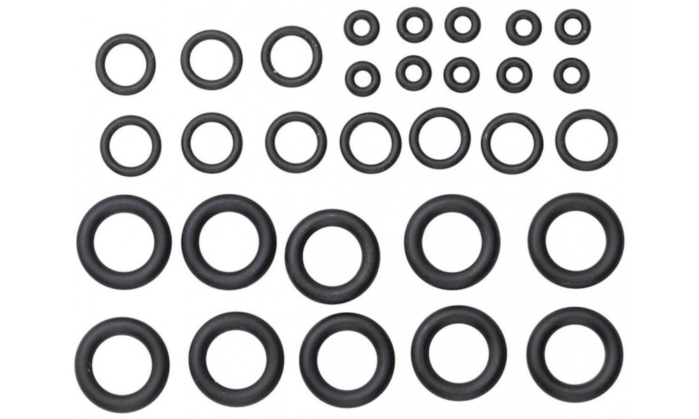 Stabdžių tepalo perpilymo/orinimo komplektas SRAM replacement o-rings for Pro syringe (10 vnt.) 