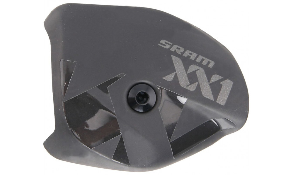 Pavarų perjungimo rankenėlės remonto komplektas SRAM trigger cover for X01 Eagle B2 lunar-black 