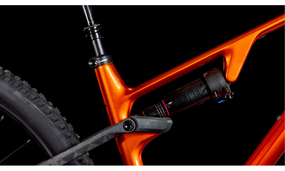 Dviratis Cube AMS ONE11 C:68X Pro 29 electricorange'n'carbon 2026 - 4