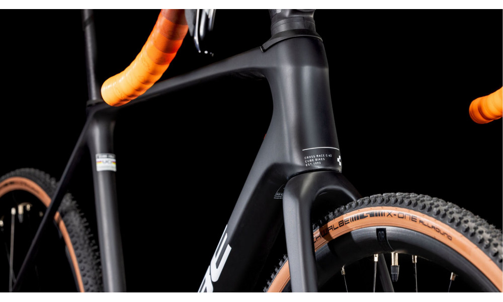 Dviratis Cube Cross Race C:62 Pro carbon'n'orange 2026 - 2