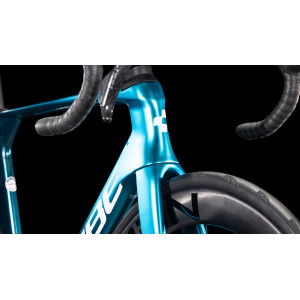 Dviratis Cube Litening AERO C:68X SLX chromeblue'n'liquidblue 2025