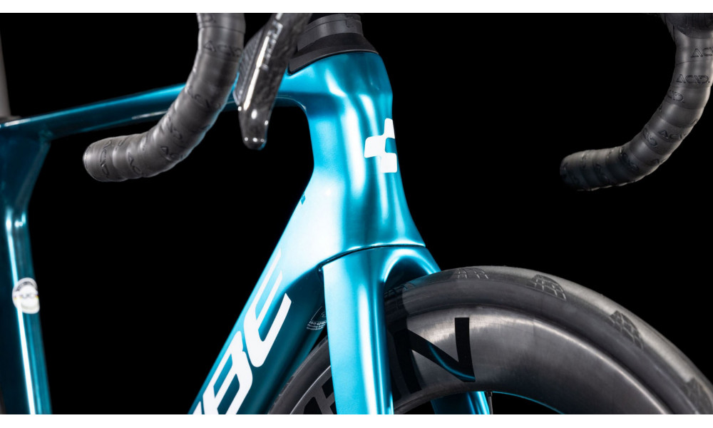 Dviratis Cube Litening AERO C:68X SLX chromeblue'n'liquidblue 2025 - 2