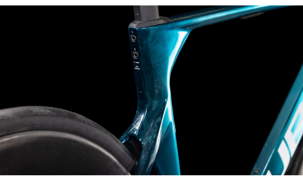 Dviratis Cube Litening AERO C:68X SLX chromeblue'n'liquidblue 2025 - 4