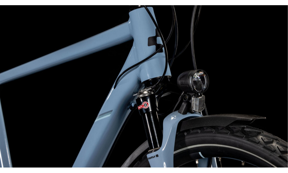 Dviratis Cube Nature EXC Allroad pigeonblue'n'black 2025 - 3