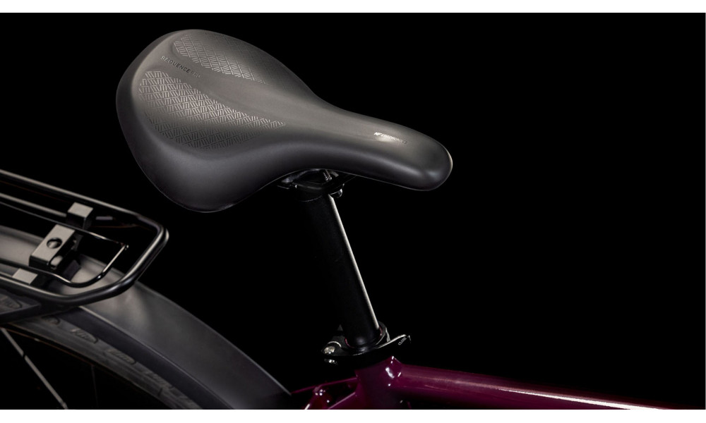 Dviratis Cube Nature ONE Allroad amarone'n'lunar 2026 - 2