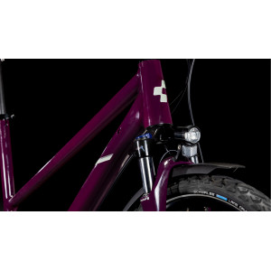 Dviratis Cube Nature ONE Allroad Trapeze amarone'n'lunar 2026