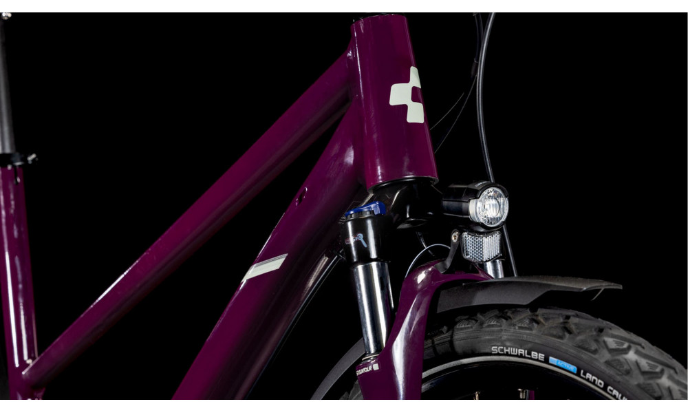 Dviratis Cube Nature ONE Allroad Trapeze amarone'n'lunar 2026 - 2