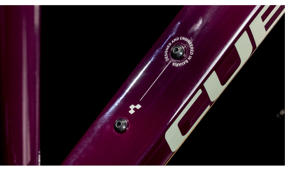 Dviratis Cube Nature ONE Allroad Trapeze amarone'n'lunar 2026 - 4
