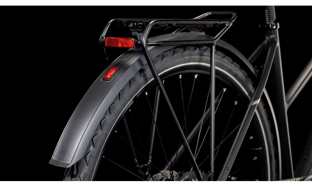 Dviratis Cube Nature ONE Allroad Trapeze black'n'black 2026 - 4