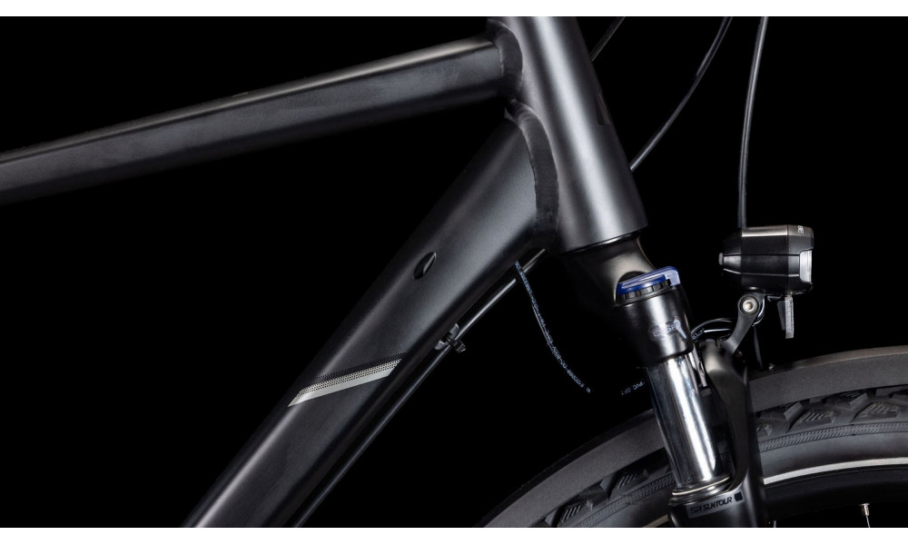 Dviratis Cube Nature ONE Allroad black'n'black 2026 - 3