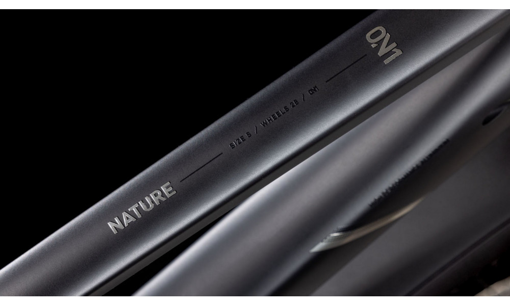 Dviratis Cube Nature ONE Allroad black'n'black 2026 - 6