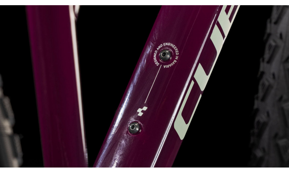 Dviratis Cube Nature ONE Trapeze amarone'n'lunar 2026 - 4