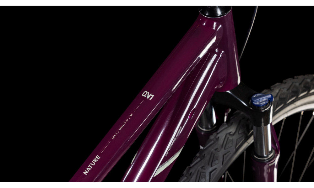 Dviratis Cube Nature ONE Trapeze amarone'n'lunar 2026 - 6