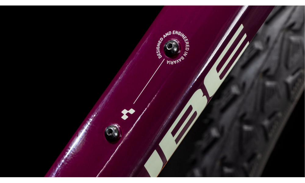 Dviratis Cube Nature ONE amarone'n'lunar 2026 - 4