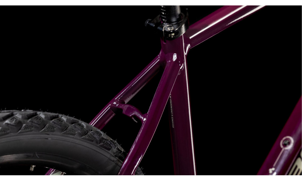 Dviratis Cube Nature ONE amarone'n'lunar 2026 - 5