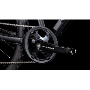 Dviratis Cube Nature ONE black'n'black 2026
