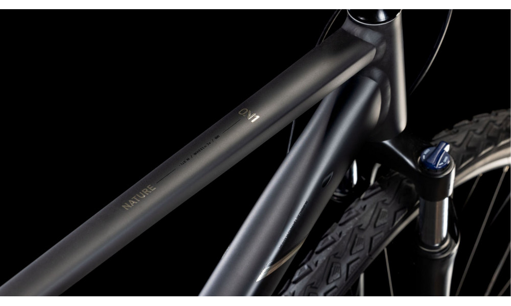 Dviratis Cube Nature ONE black'n'black 2026 - 6