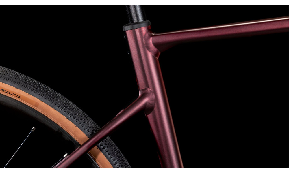 Dviratis Cube Nuroad Race rubyred'n'gloss 2025 - 4