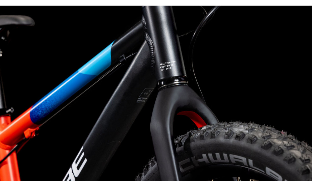 Dviratis Cube Reaction 200 Pro black'n'blue'n'red 2026 - 3