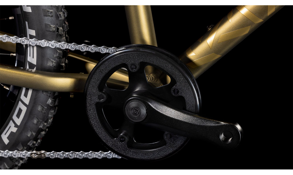 Dviratis Cube Reaction 200 TM goldenlime'n'black 2026 - 3
