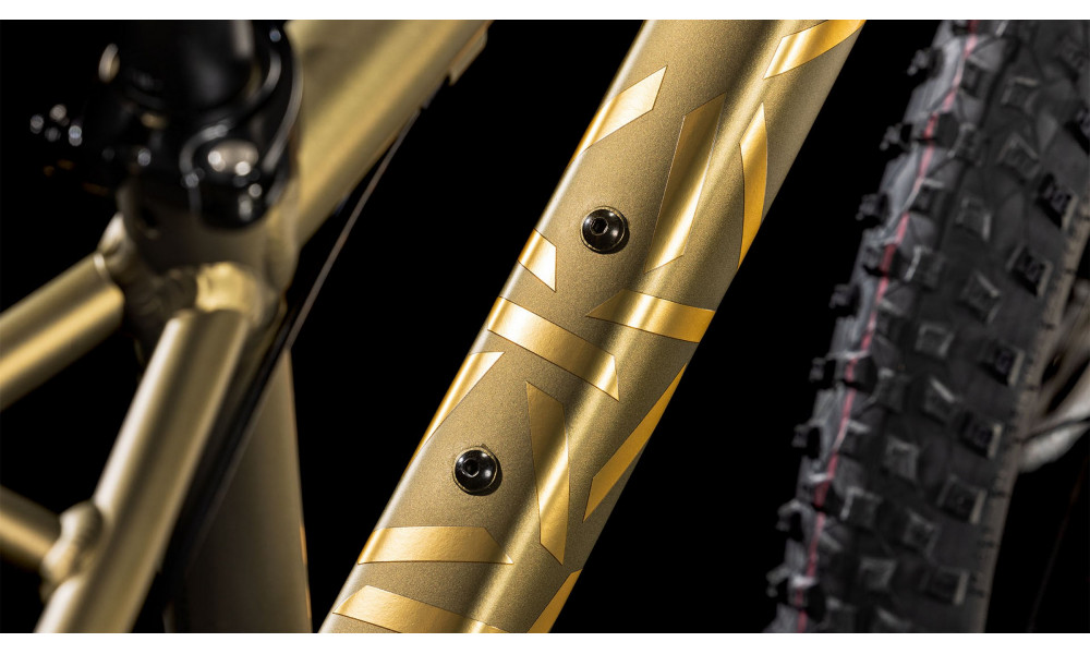 Dviratis Cube Reaction 200 TM goldenlime'n'black 2026 - 4