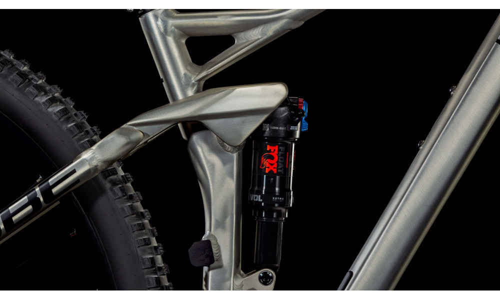 Dviratis Cube Stereo ONE22 Race 29 rawmetal'n'black 2026 - 2