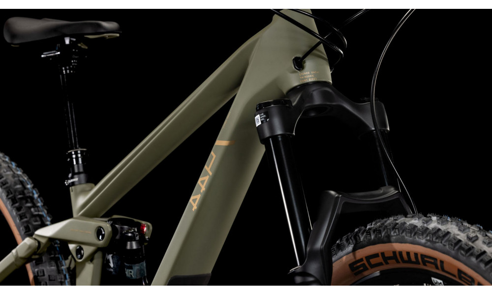 Dviratis Cube Stereo ONE44 HPC Rookie 27.5 dustyolive'n'gold 2026 - 2
