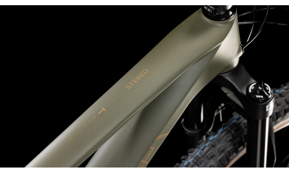 Dviratis Cube Stereo ONE44 HPC Rookie 27.5 dustyolive'n'gold 2026 - 6