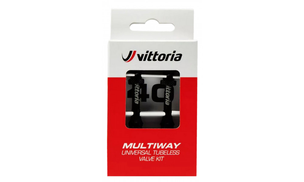 Bekamerinis ventilis Vittoria Multiway alloy black 60mm 2vnt. - 7