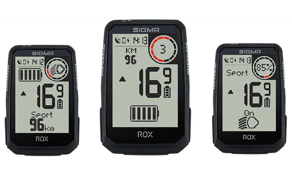 Dviračio kompiuteris SIGMA ROX 4.0 Endurance GPS Black - 8