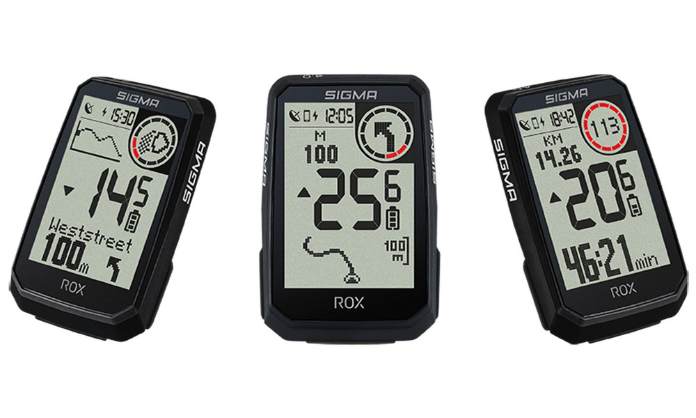 Dviračio kompiuteris SIGMA ROX 4.0 Endurance GPS Black - 9