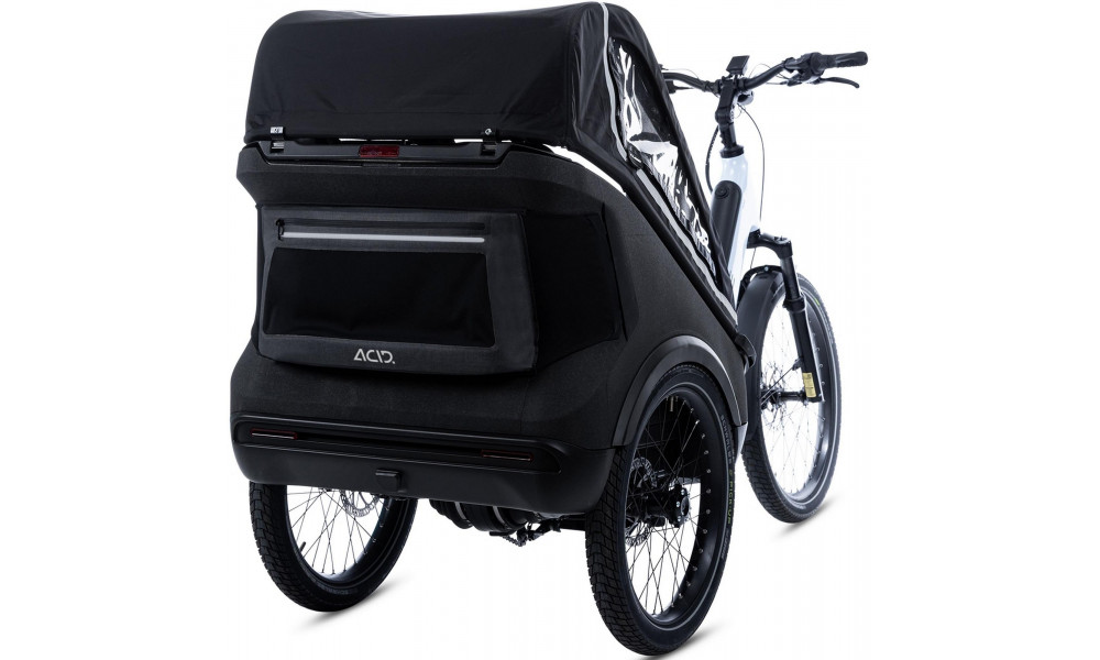 Krepšys/dėtuvė el. triračiaui ACID Trike 5 black 