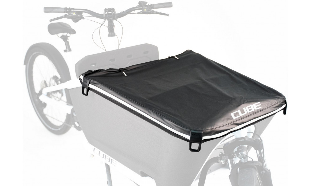 Uždangalas Cube for Cargo box with seat black - 3