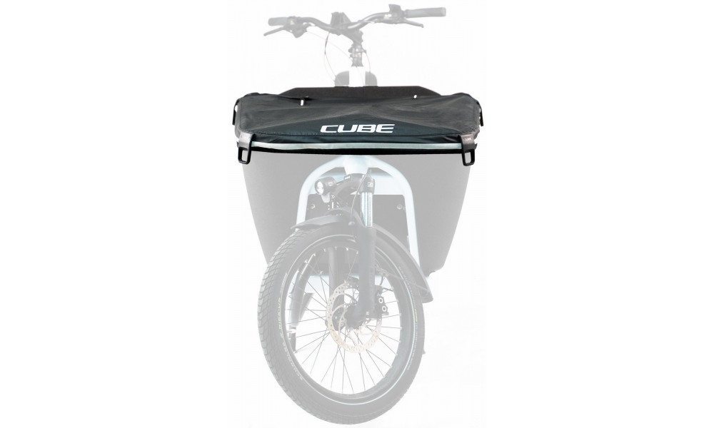 Uždangalas Cube for Cargo box with seat black - 6