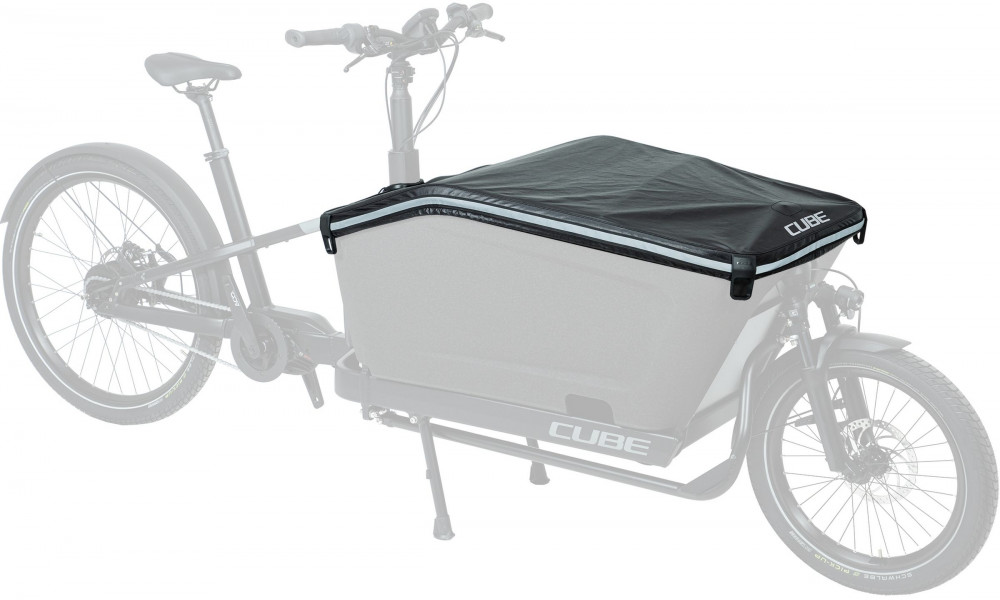 Uždangalas Cube for Cargo box without seat black - 1