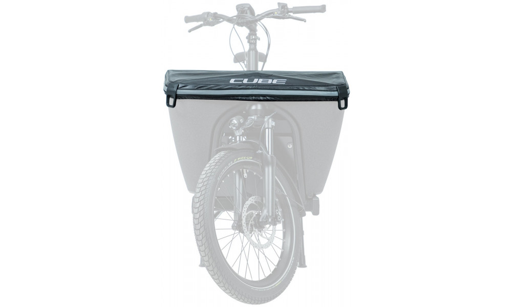 Uždangalas Cube for Cargo box without seat black - 4