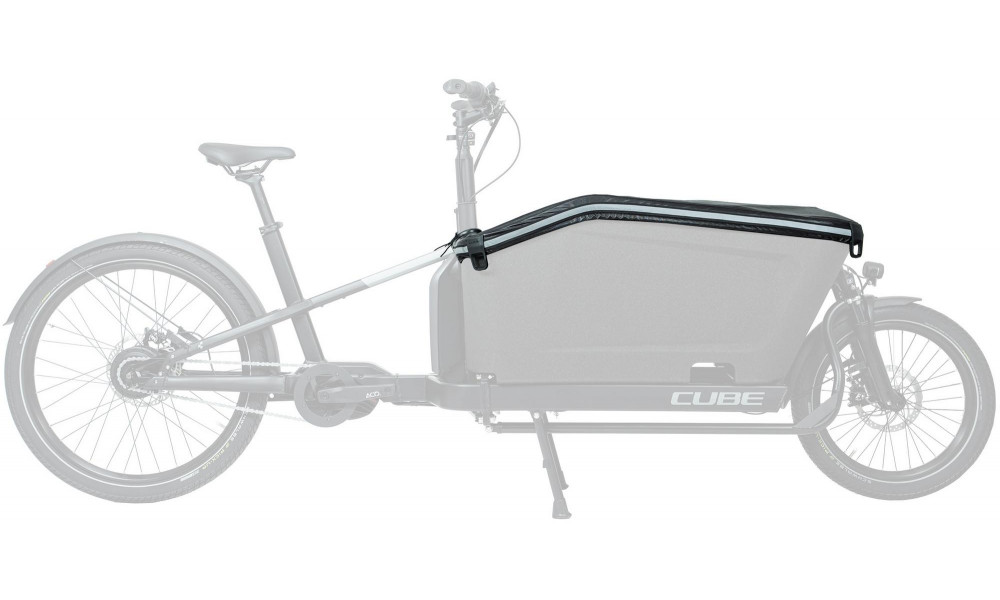 Uždangalas Cube for Cargo box without seat black - 5