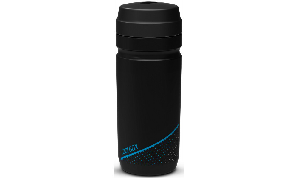 Įrankių dėtuvė Cube 0.6l for bottle cage black'n'grey'n'blue - 1