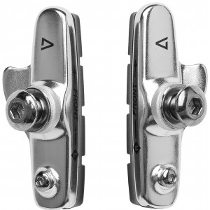 Stabdžių kaladėlės ACID Road 2-Piece replaceable silver'n'black