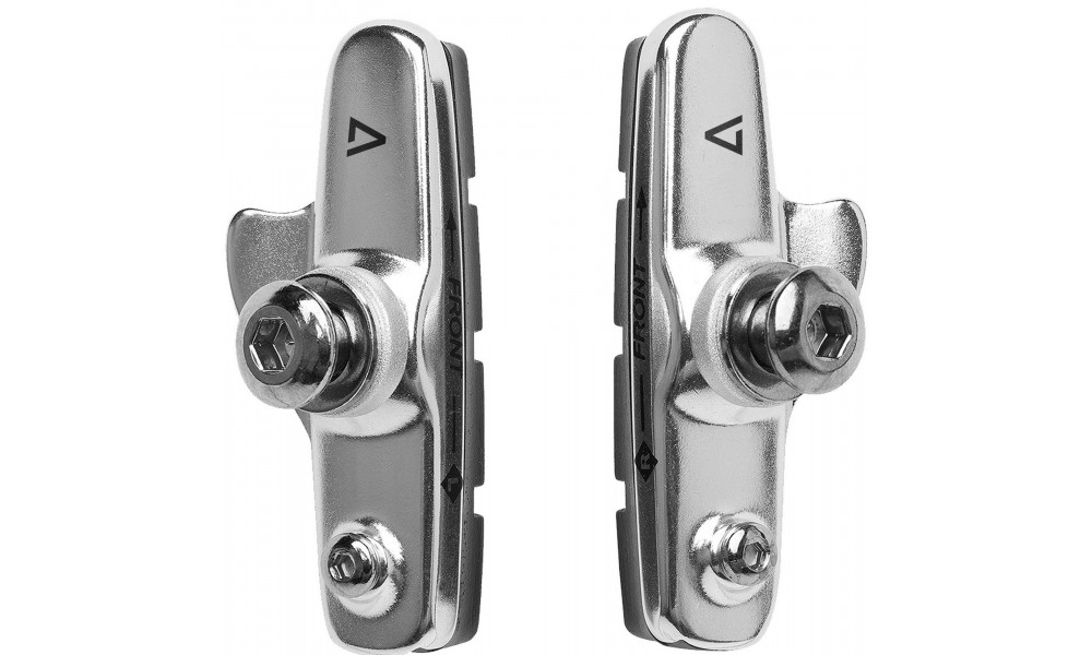 Stabdžių kaladėlės ACID Road 2-Piece replaceable silver'n'black 