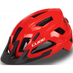 Šalmas Cube STEEP glossy red
