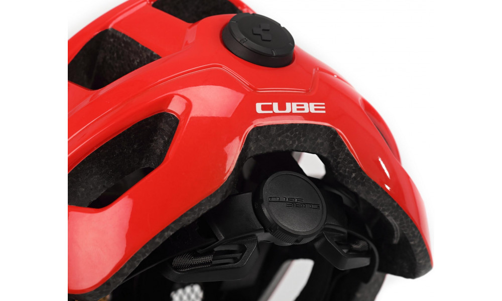 Šalmas Cube STEEP glossy red - 2
