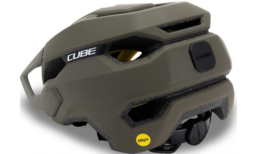 Šalmas Cube Stray TM olive TM - 5