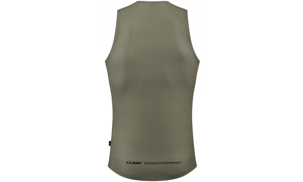 Apatiniai marškinėliai Cube Mesh Sleeveless olive - 3